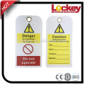 Durable Safety PVC Tag